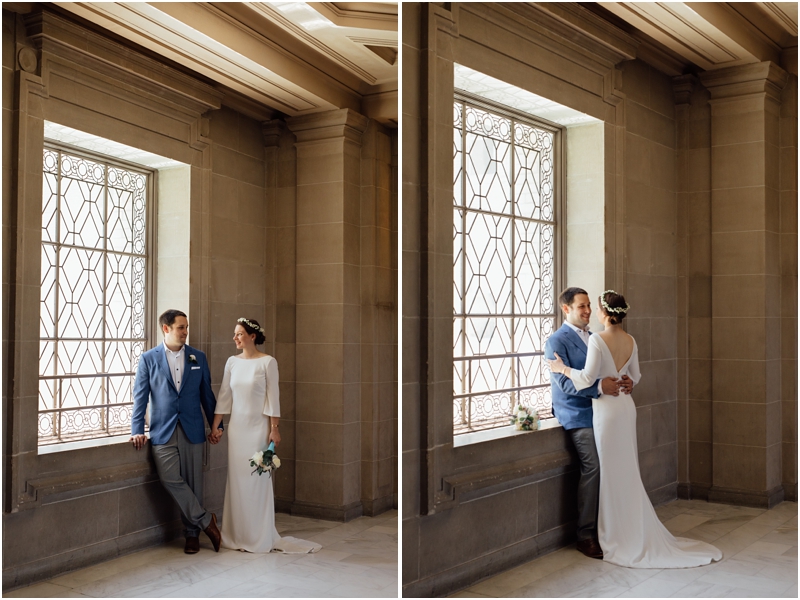 Intimate San Francisco City Hall Wedding Photographer // SimoneAnne.com