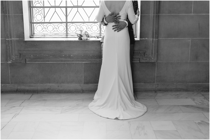 Intimate San Francisco City Hall Wedding Photographer // SimoneAnne.com