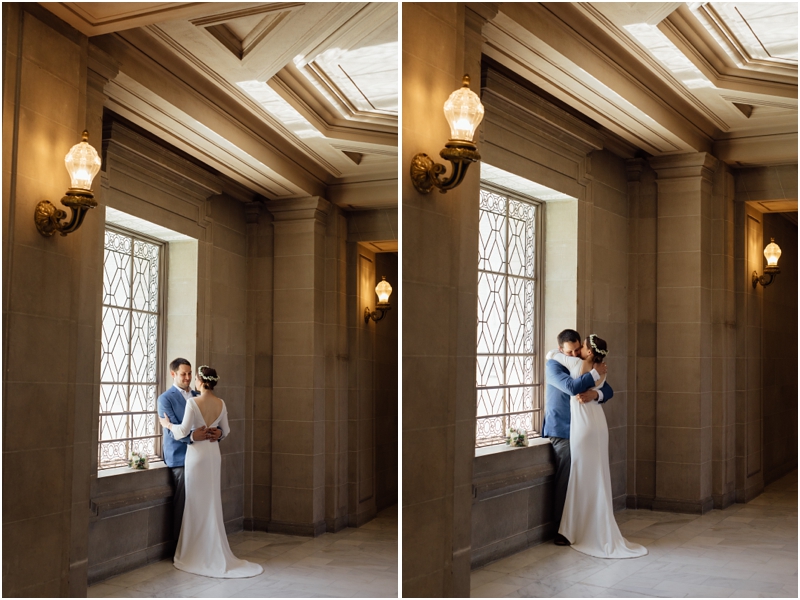 Intimate San Francisco City Hall Wedding Photographer // SimoneAnne.com