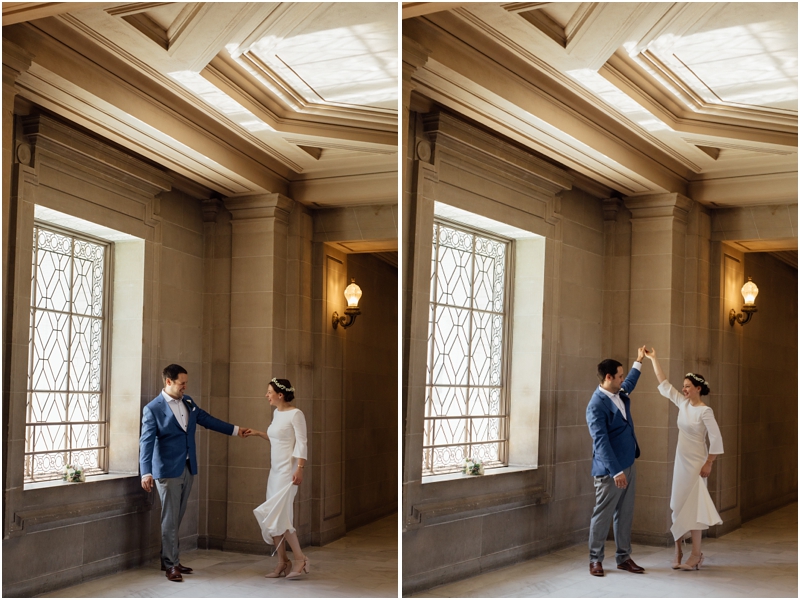 Intimate San Francisco City Hall Wedding Photographer // SimoneAnne.com