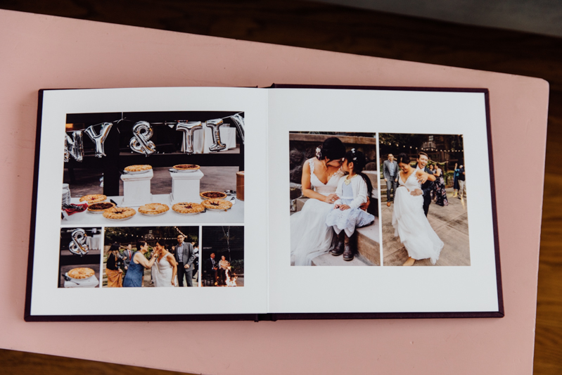 Wedding photography album / Kennolyn wedding photographer / Vision Art Wedding Photography Album / Best Wedding Photographer Santa Cruz // SimoneAnne.com