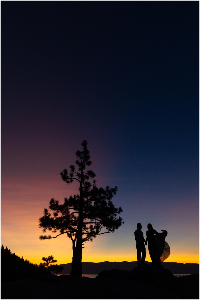 Lake Tahoe Engagement Photos