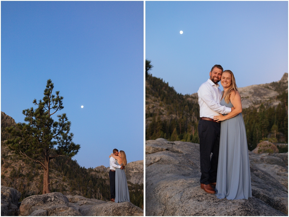 Lake Tahoe Engagement Photos