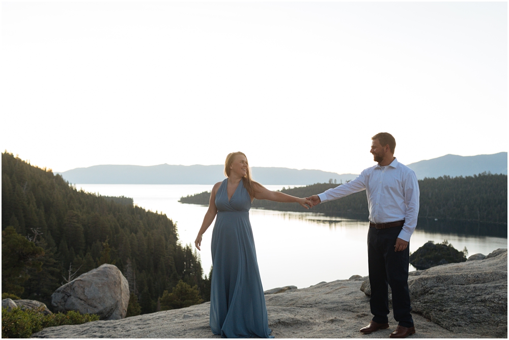 Lake Tahoe Engagement Photos