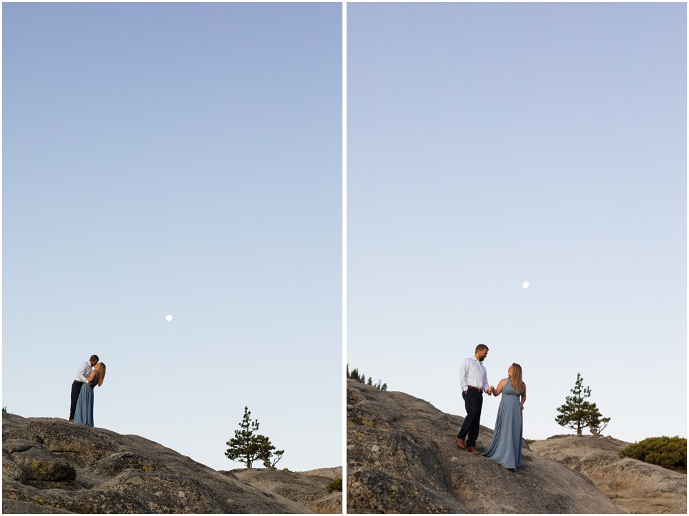 Lake Tahoe Engagement Photos