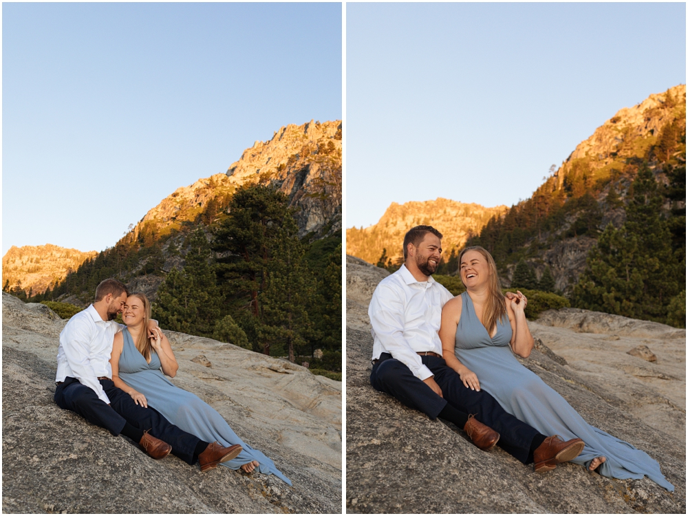 Lake Tahoe Engagement Photos