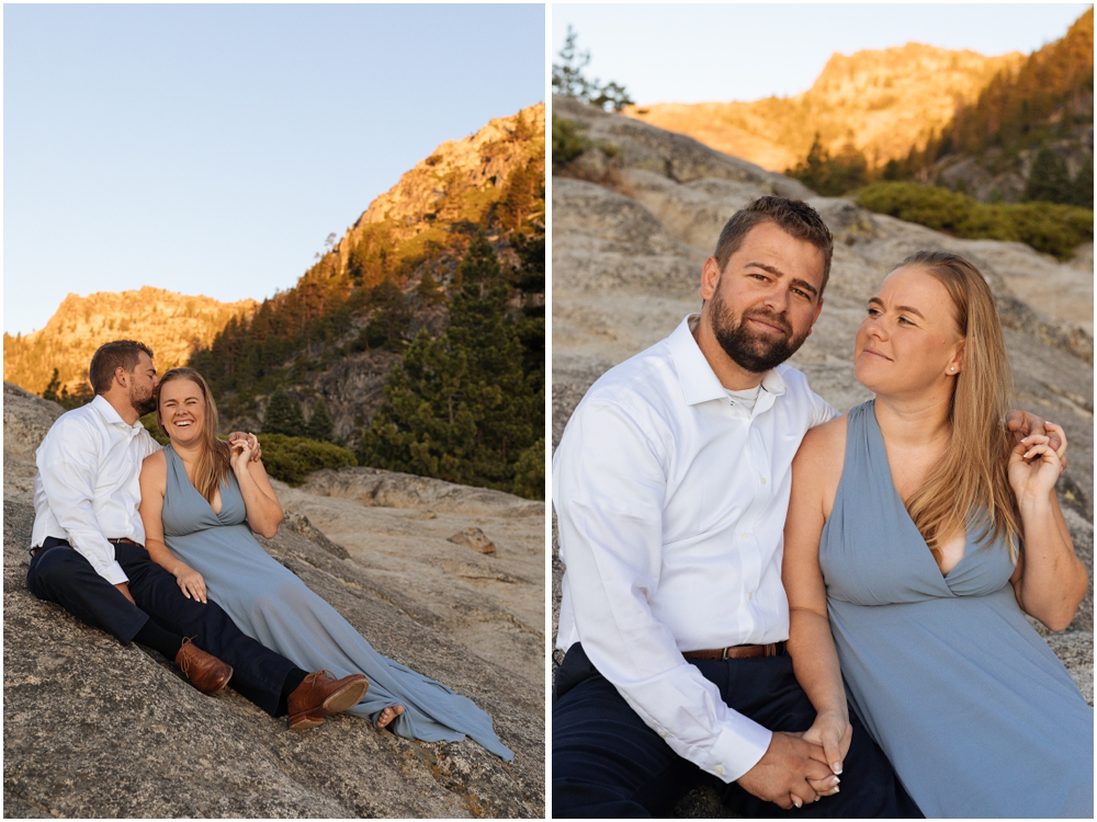 Lake Tahoe Engagement Photos