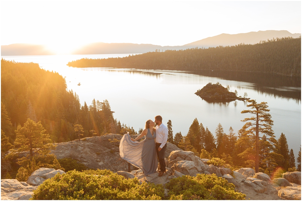 Lake Tahoe Engagement Photos