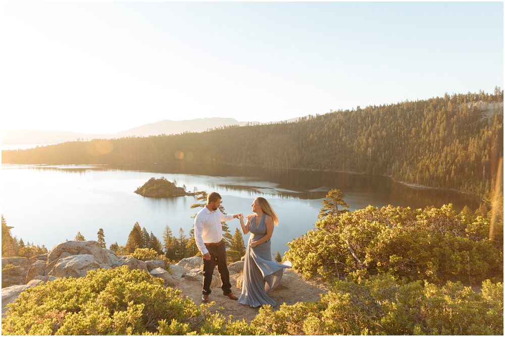 Lake Tahoe Engagement Photos