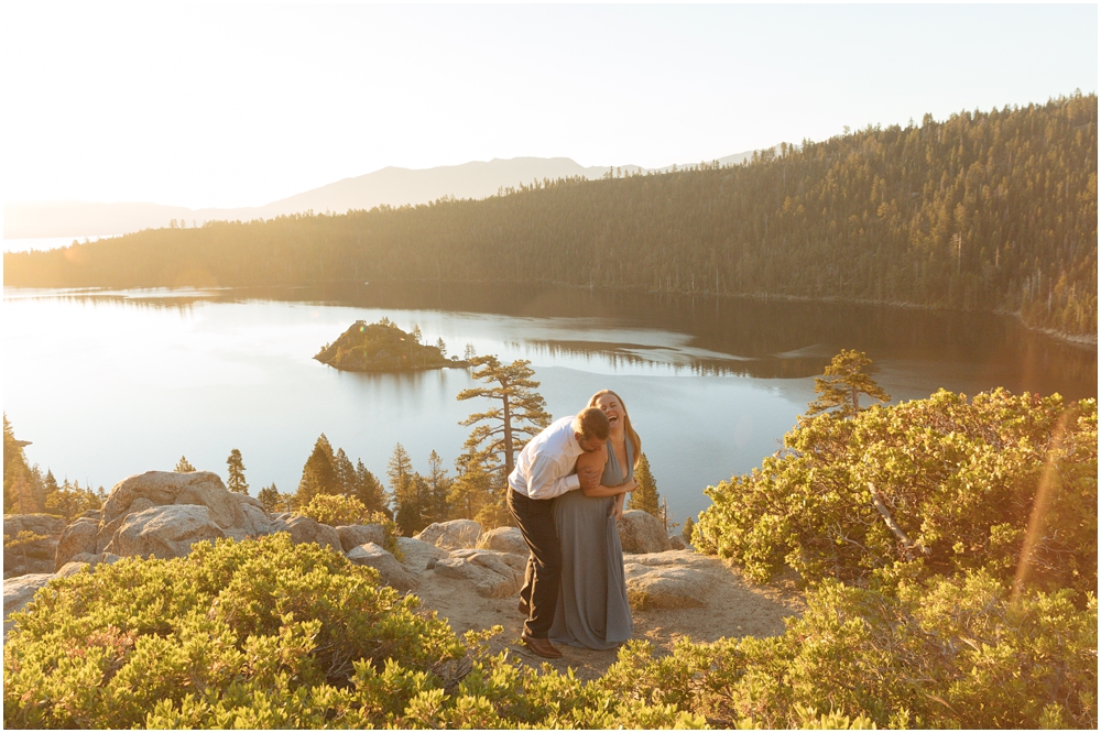 Lake Tahoe Engagement Photos