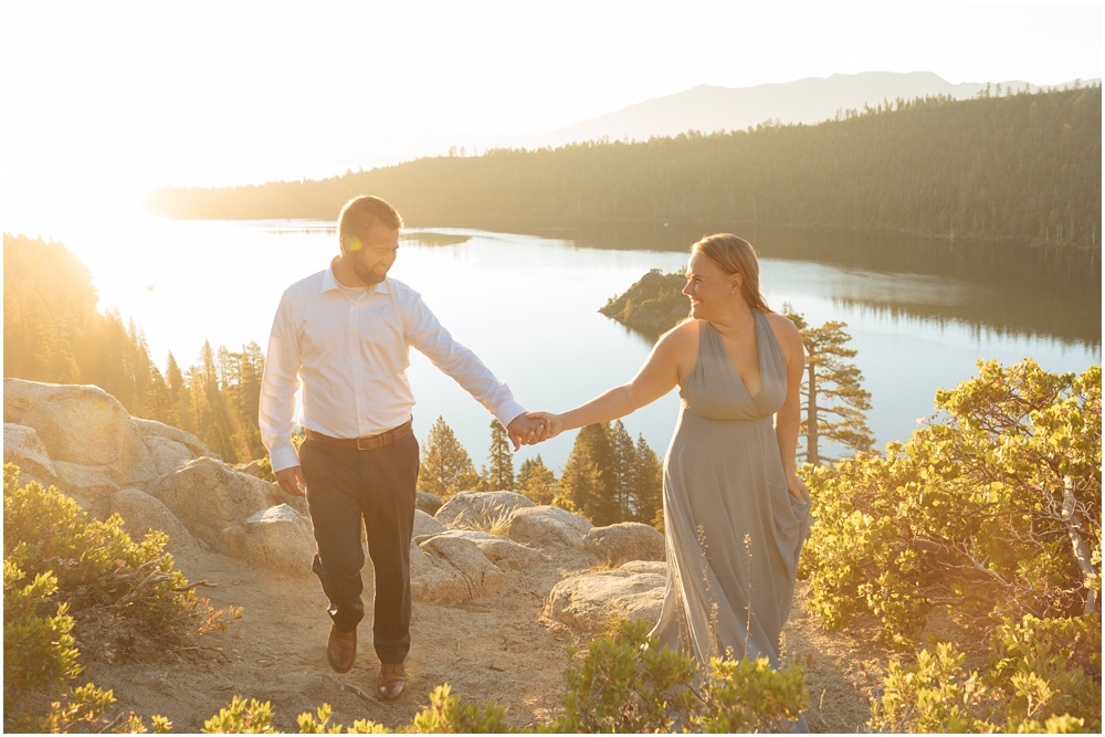 Lake Tahoe Engagement Photos