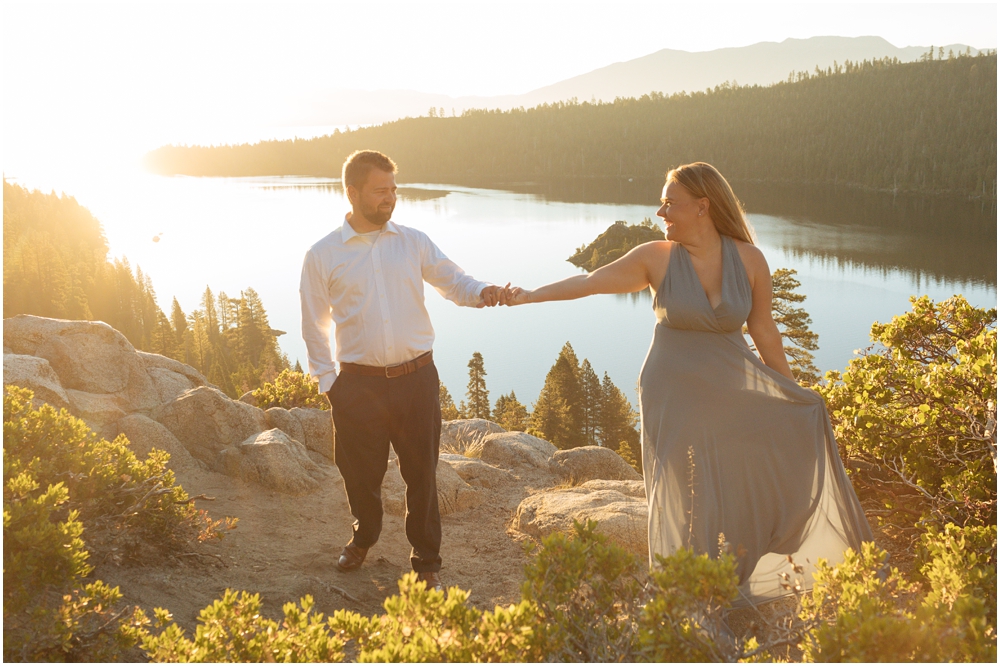 Lake Tahoe Engagement Photos