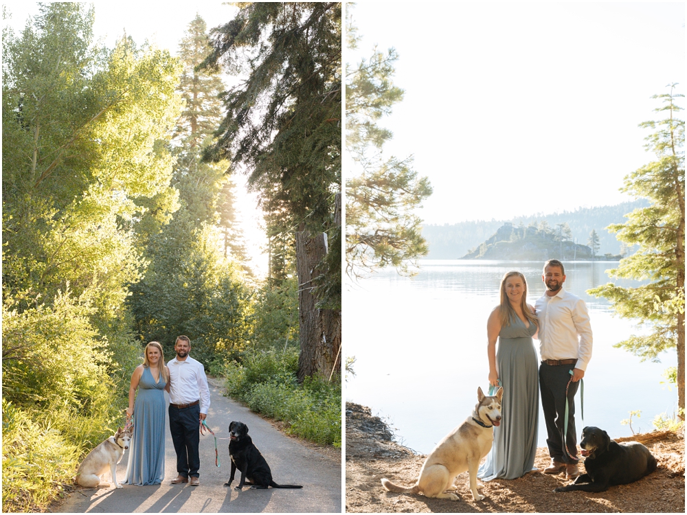 Lake Tahoe Engagement Photos