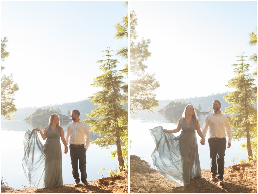 Lake Tahoe Engagement Photos