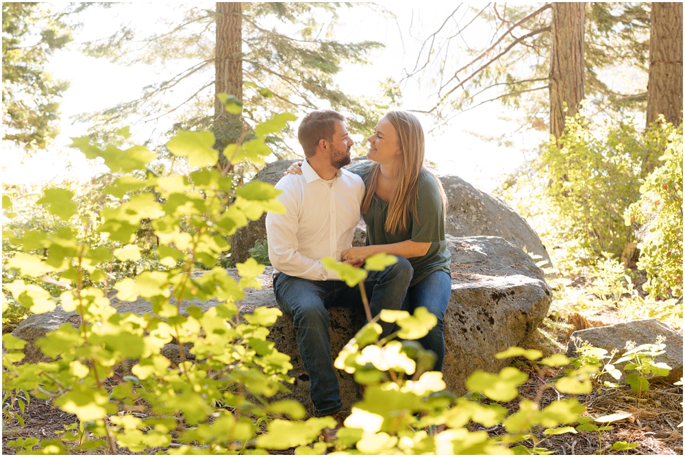 Lake Tahoe Engagement Photos