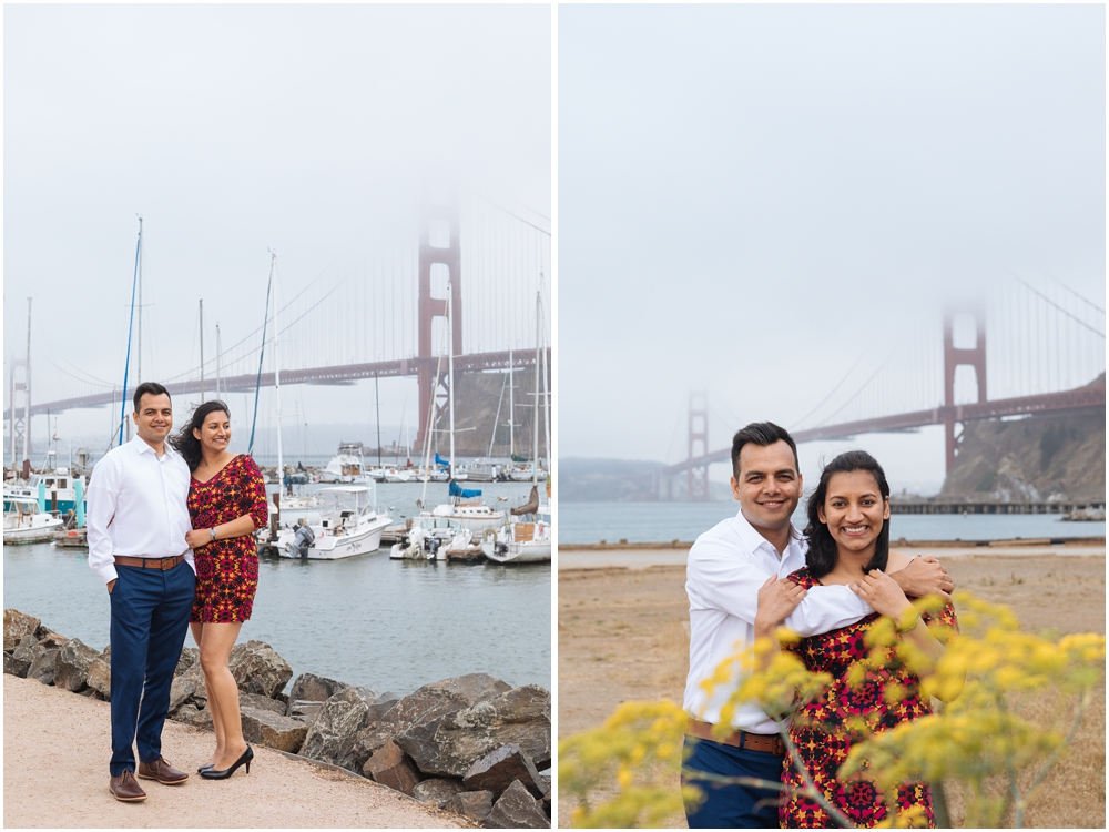 Foggy Engagement Photos