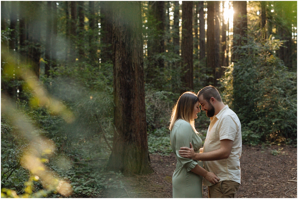 Marcom Rose Garden Engagement Photos