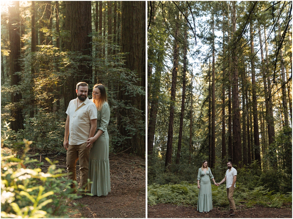 Marcom Rose Garden Engagement Photos