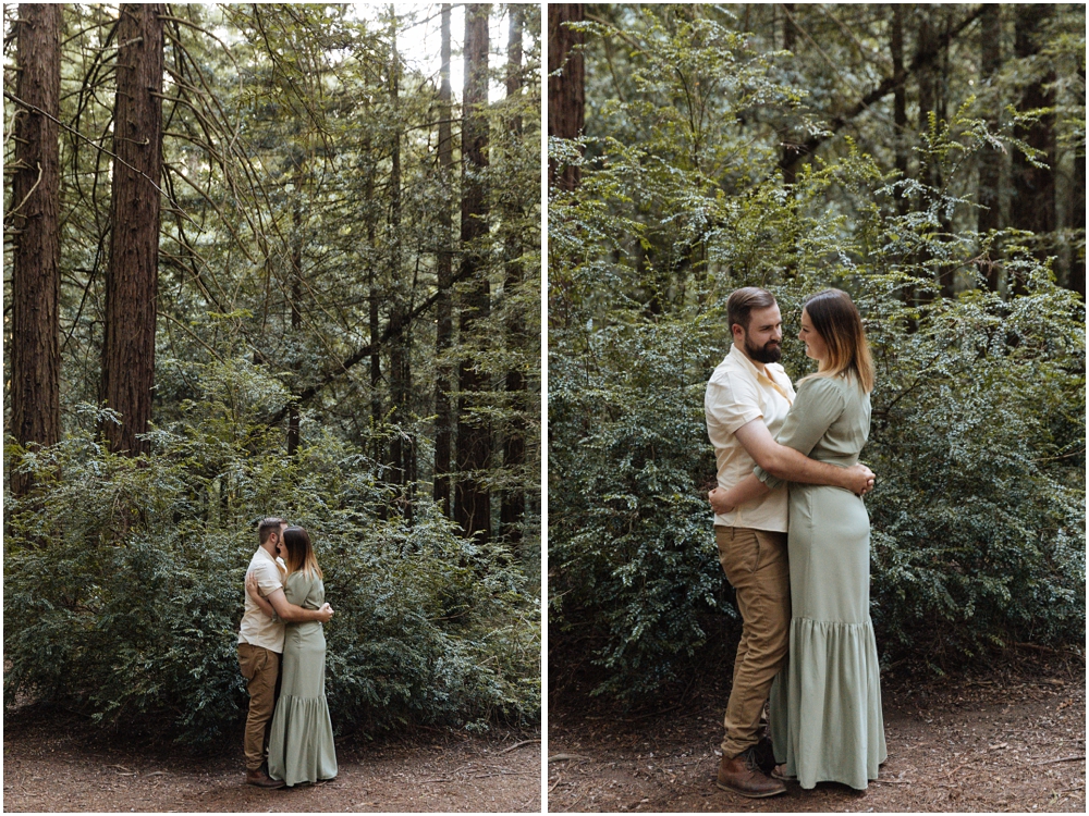 Marcom Rose Garden Engagement Photos