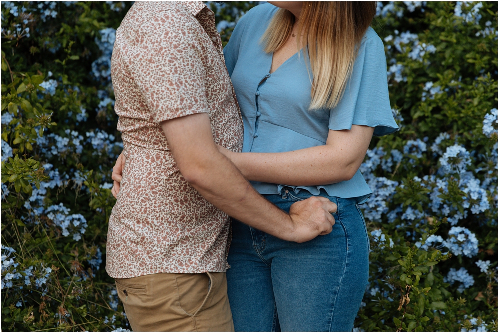 Marcom Rose Garden Engagement Photos