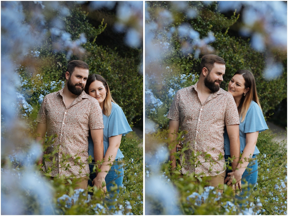 Marcom Rose Garden Engagement Photos