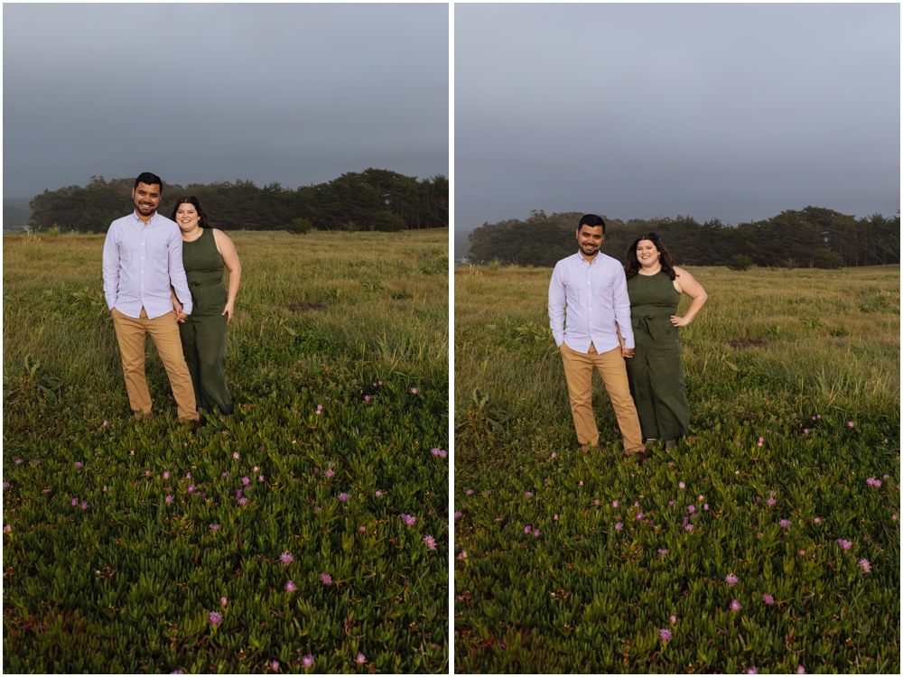 Poplar Beach Engagement Photos