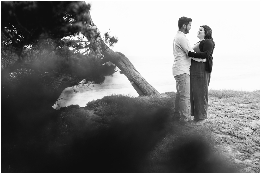 Poplar Beach Engagement Photos