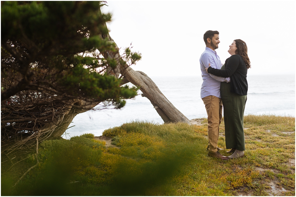 Poplar Beach Engagement Photos