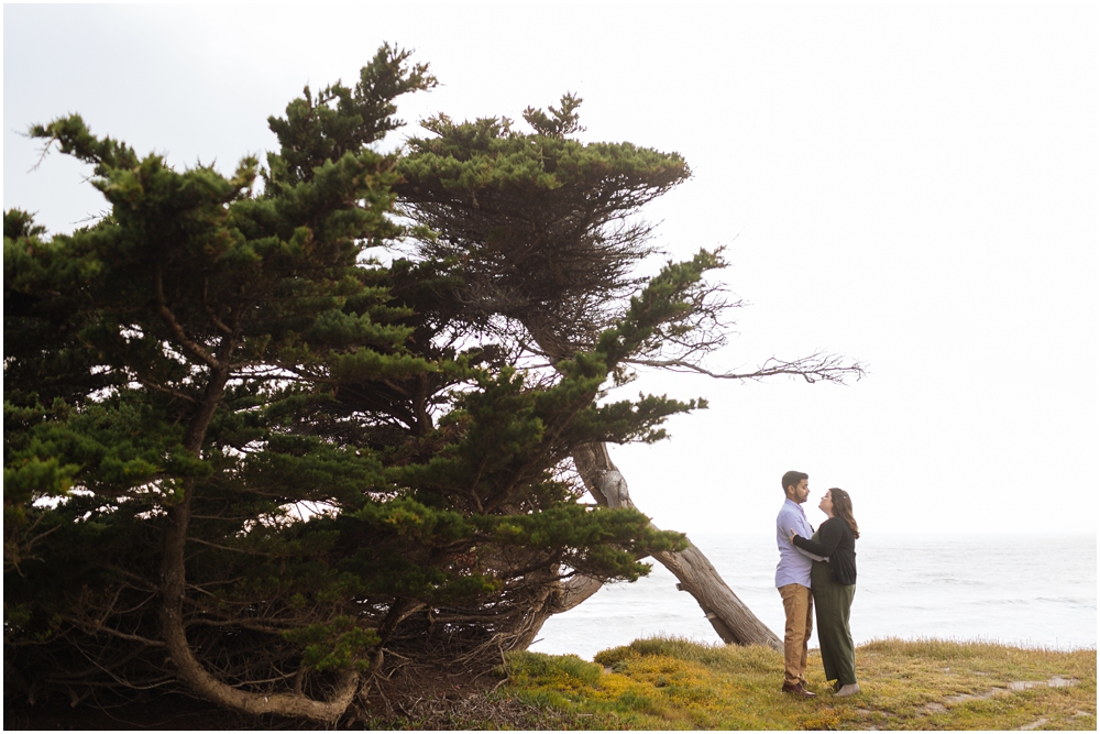 Poplar Beach Engagement Photos