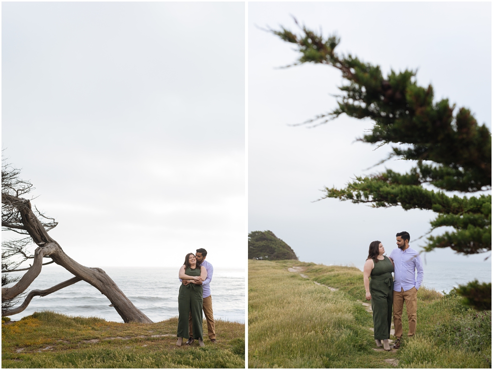 Poplar Beach Engagement Photos