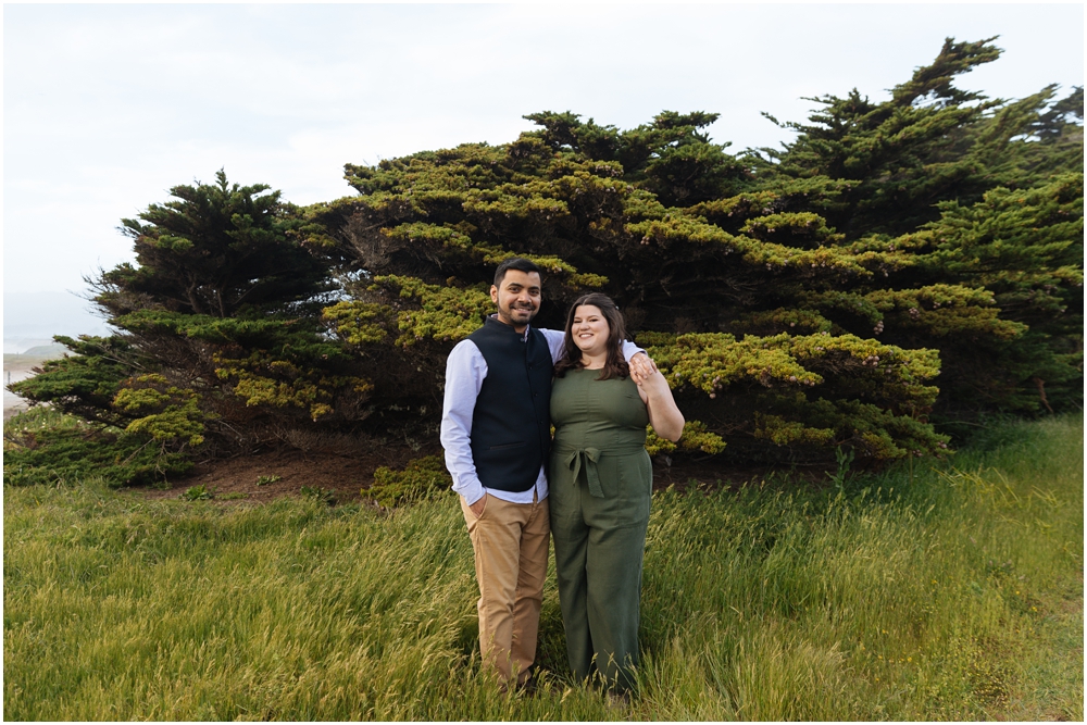 Poplar Beach Engagement Photos