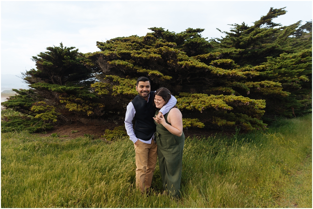 Poplar Beach Engagement Photos