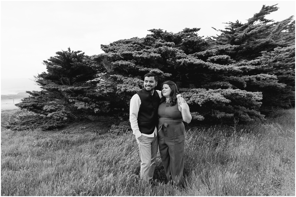 Poplar Beach Engagement Photos