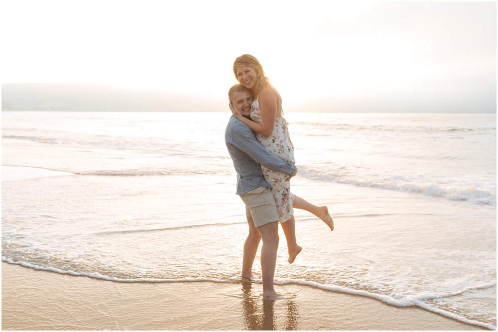 Seaside State Beach Engagement Photos