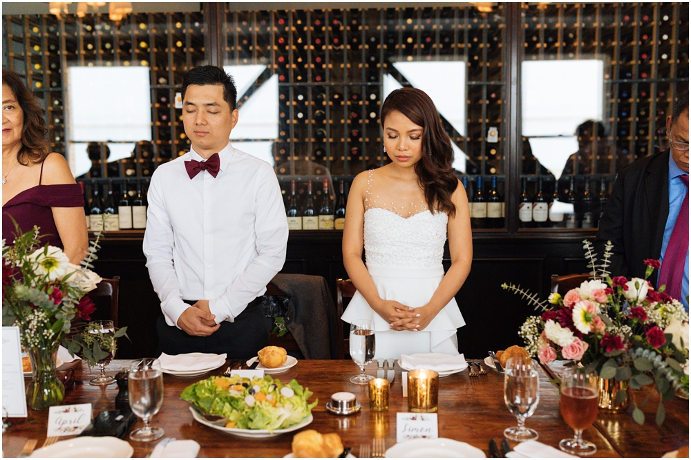 Wayfare Tavern Wedding Reception