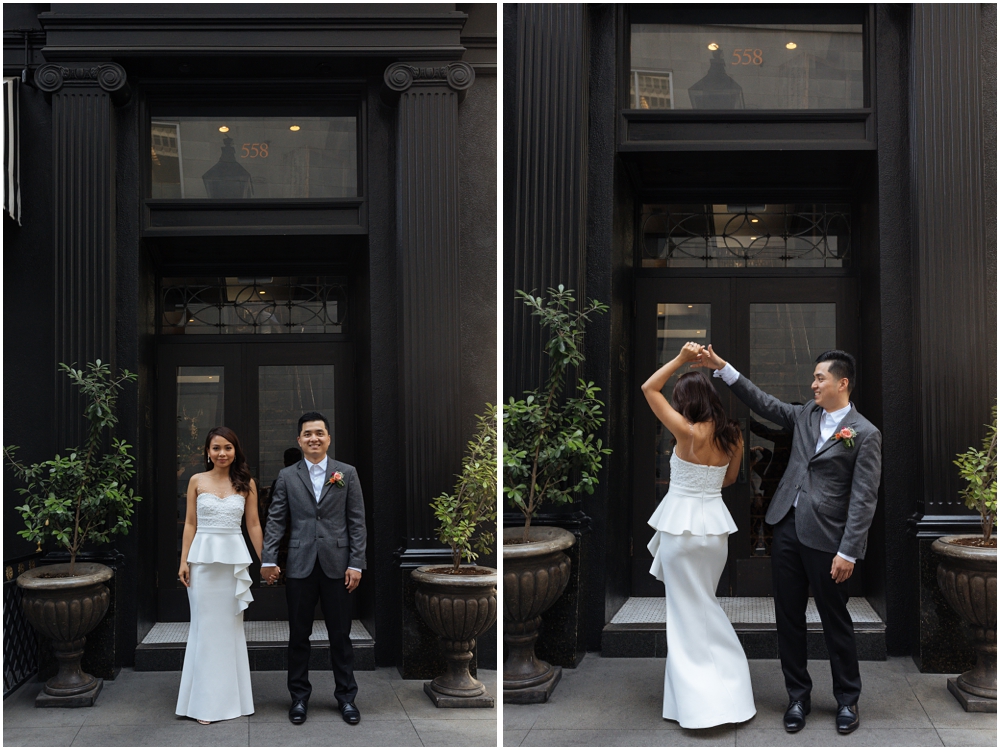 Wayfare Tavern Wedding Reception