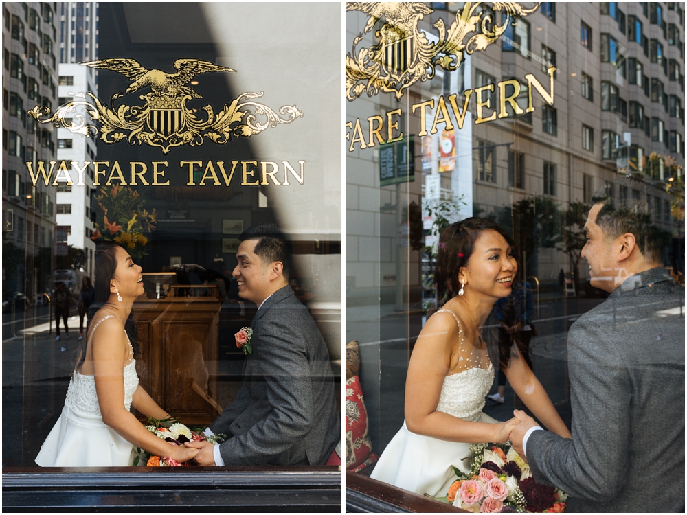 Wayfare Tavern Wedding Reception