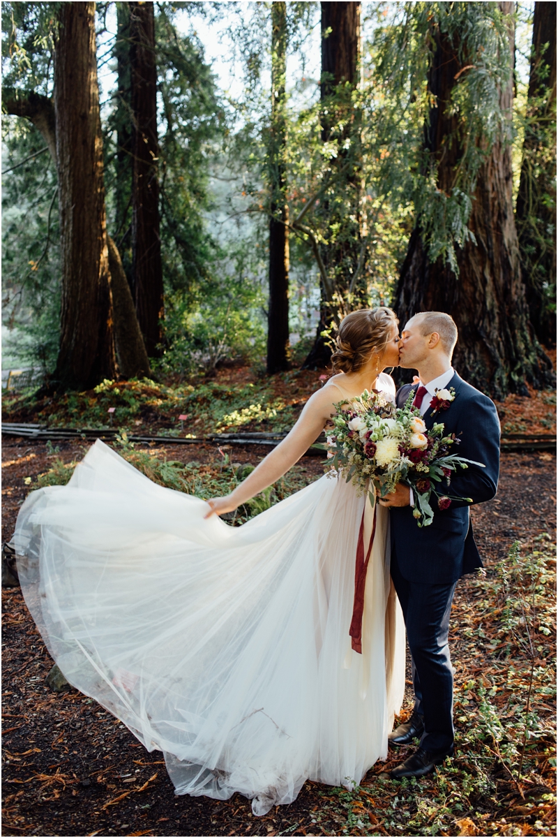 Tilden Botanical Garden, Berkeley redwood wedding venue california