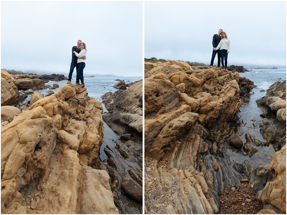 Point Lobos engagement photo location in california
