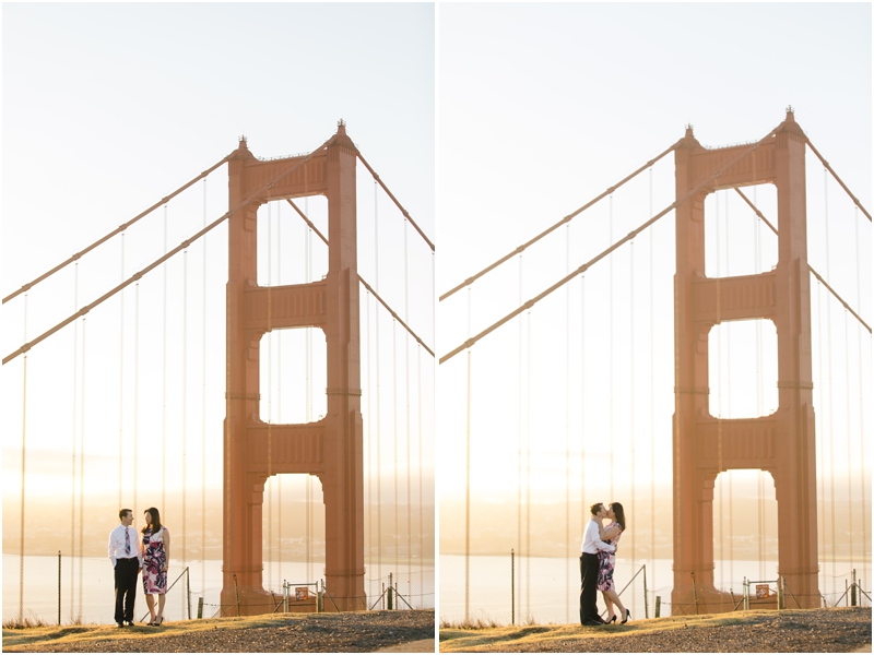 Marin Headlands, near San Francisco, engagement photo location