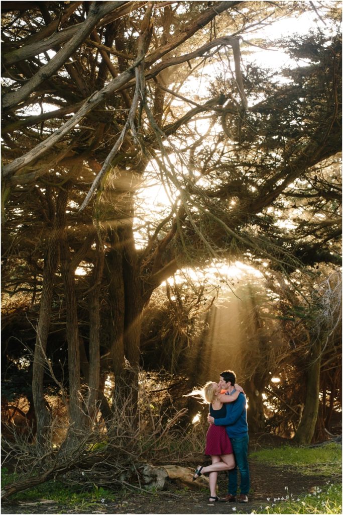 Lands End, San Francisco engagement photo location