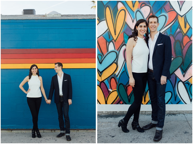 Abbott Kinney Los Angeles engagement photo location