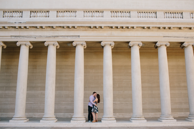 Legion of Honor, San Francisco, engagement photo location