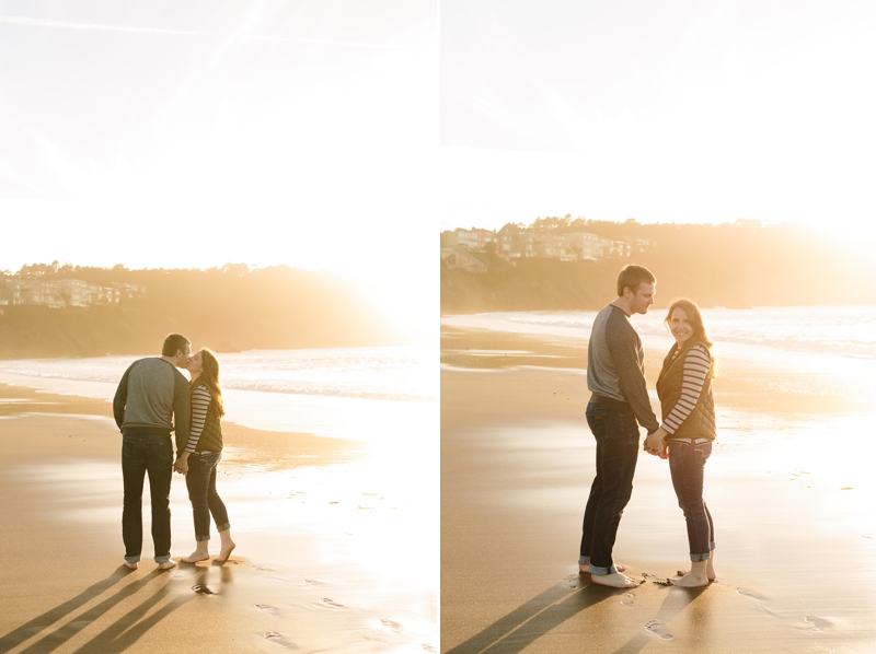 Baker Beach engagement photo location in San Francisco