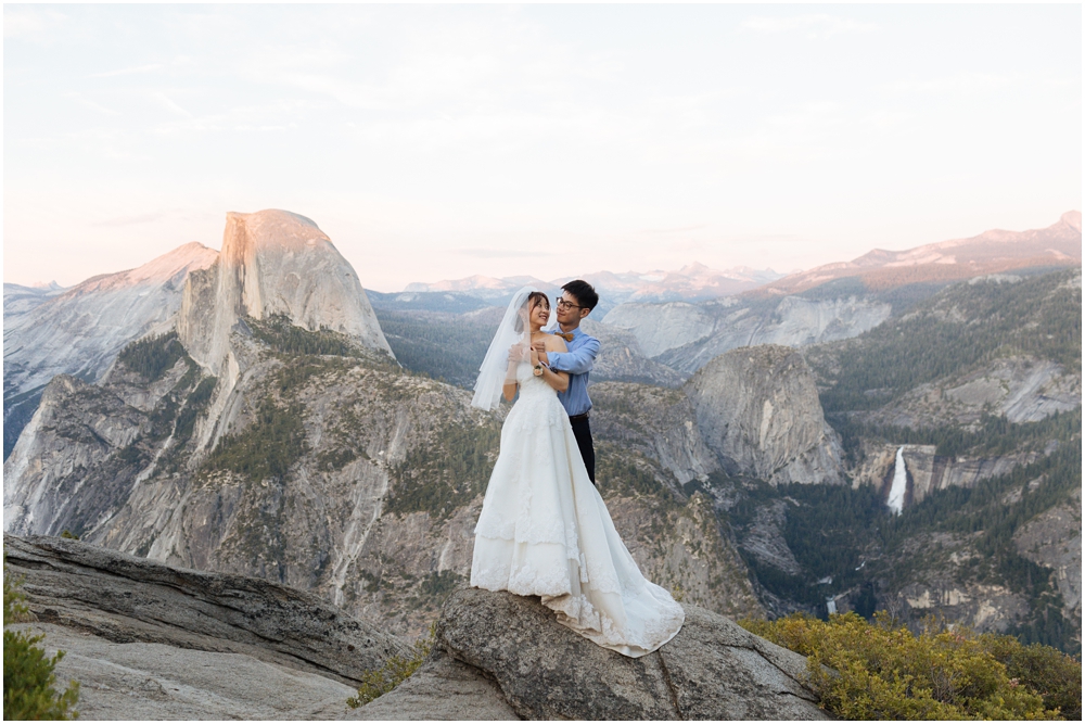 Glacier Point, Yosemite National Park couples portraits