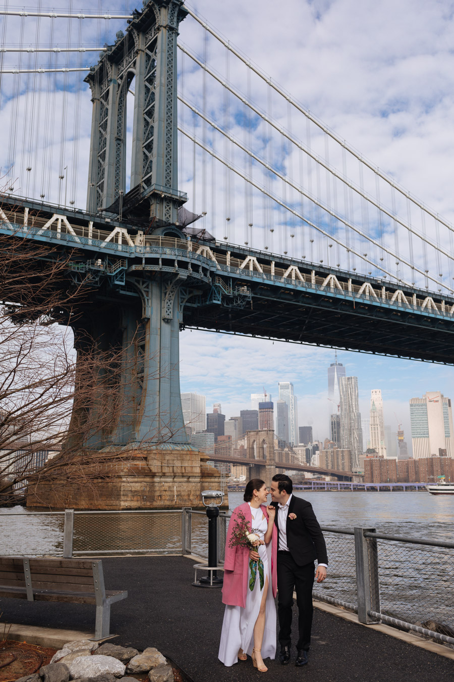 Where to Elope: Manhattan Bridge, Brooklyn, New York
