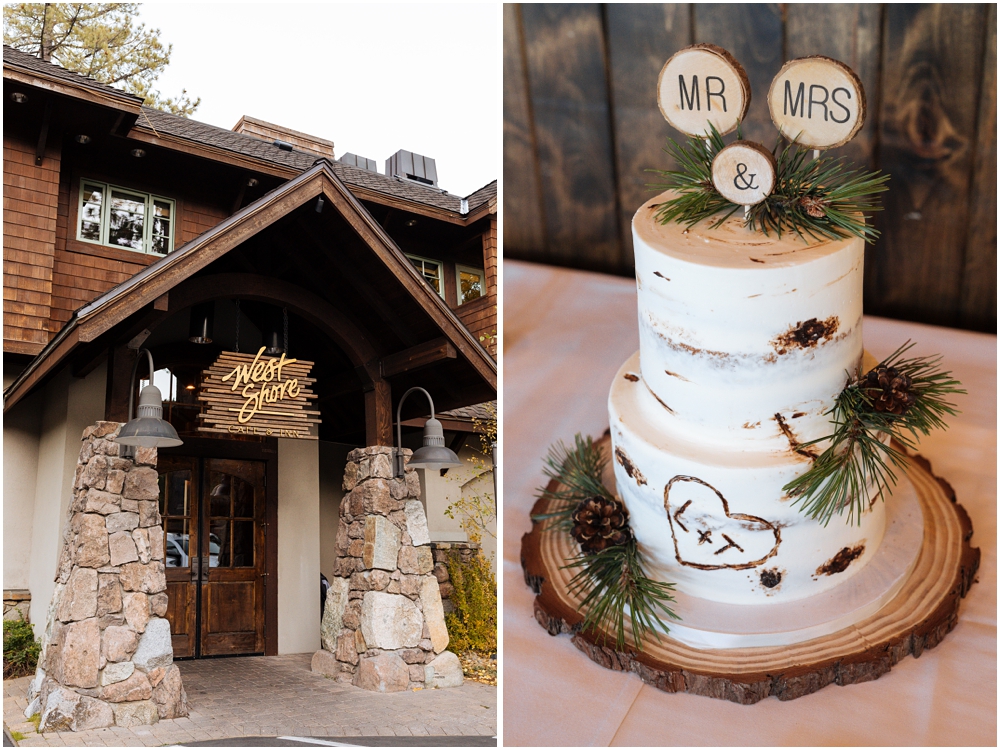 West Shore Café and Inn Wedding, Lake Tahoe