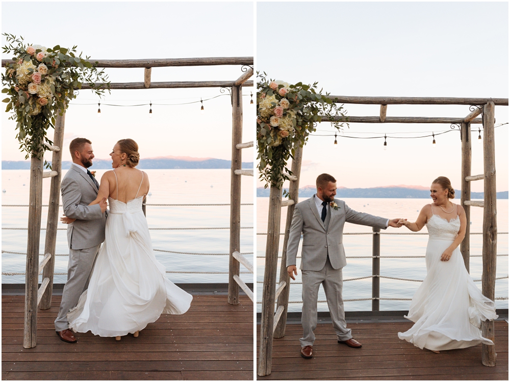 West Shore Café and Inn Wedding, Lake Tahoe