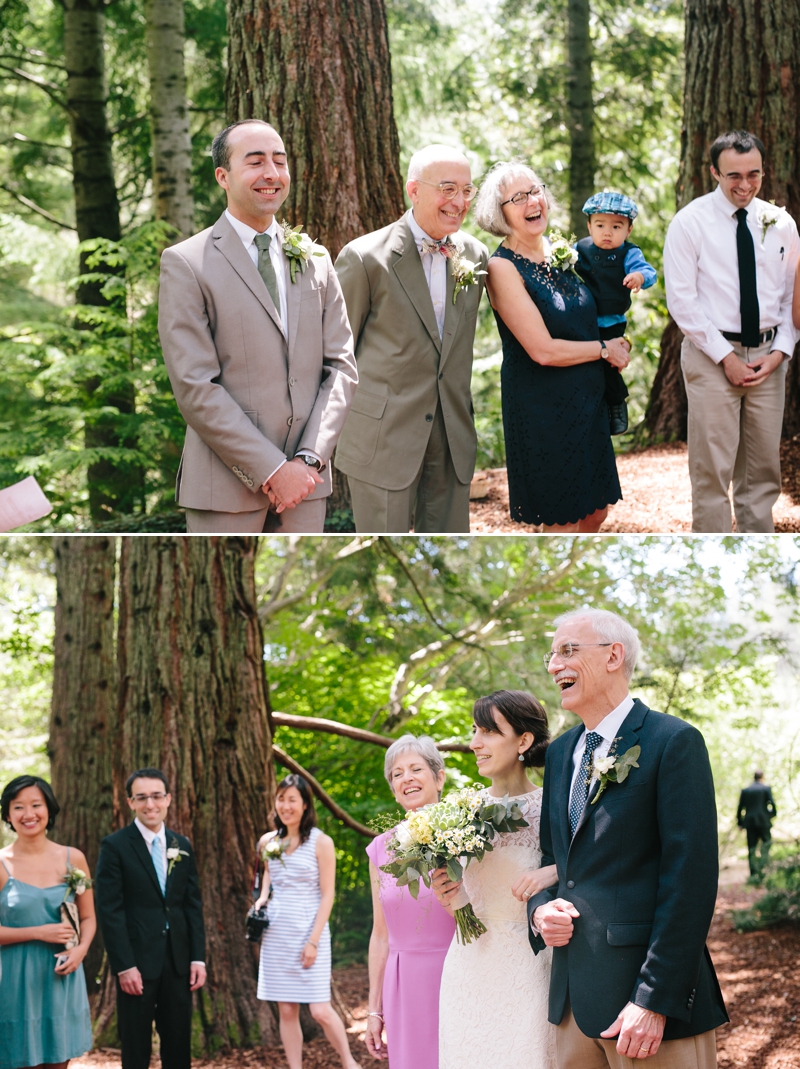 Tilden Botanical Garden Wedding Ceremony site