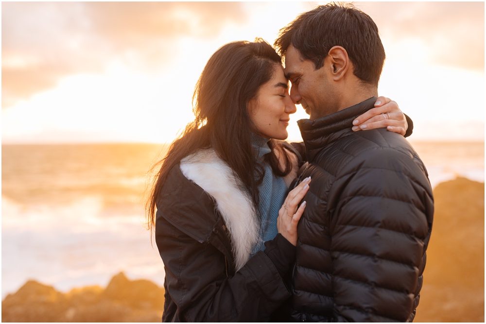 A Starry Proposal in Mendocino engagement proposal under the stars